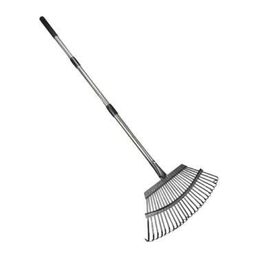 Imagem de ShengQuanHao Ancinho de Folhas de Jardim, Coletor de Folhas, Ancinho Leve Multiuso para Acampamento, Ferramenta de Limpeza de Quintal para Canteiro de Flores de Te