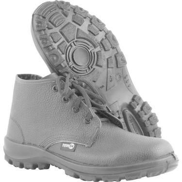 Imagem de Botina Monod. Cadarço Com Biqueira Aço 42 Sola Pu Bcn0042