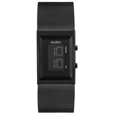 Imagem de Relógio Euro Feminino Fashion Fit Glam Preto - Eubjf313ac-4p