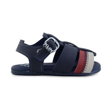 Imagem de Sandália Infantil Masculino Klin Cupcake Marinho - 5152-Masculino