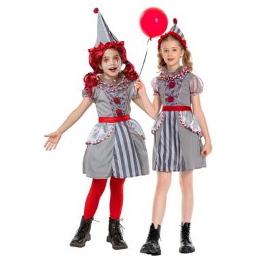 Imagem de Fantasia YANVS Toddler Kids, lindo vestido de palhaço, cosplay de Hall