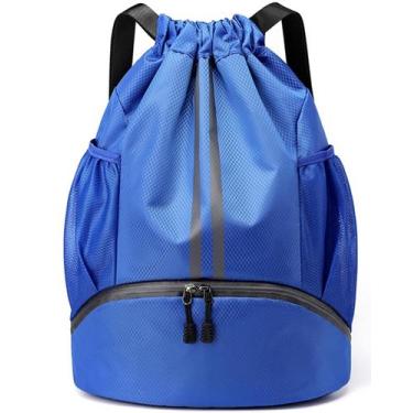 Imagem de Mochila de futebol com cordão BROTOU com compartimento para bolas e sa