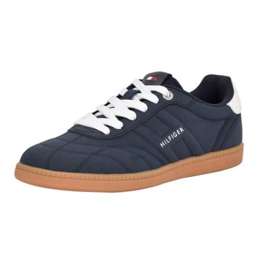 Imagem de Tommy Hilfiger Tênis feminino Simma, Azul escuro/branco 400, 40