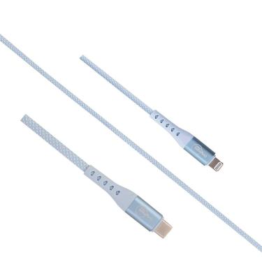 Imagem de Cabo USB-C para Lightning 1,2 m, Originais iPlace, Azul