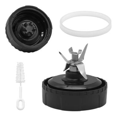 Imagem de Lâmina de liquidificador Ninja - Conjunto de lâmina extrator macho de 6 aletas para Nurti Ninja BL610 BL660 BL663 BL770 BL780 BL740 BL773 BL663CO BL665Q, adequado para acessórios de copo de 473 ml