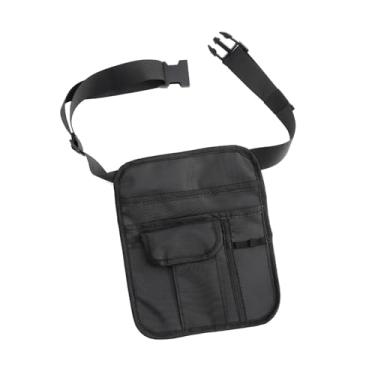 Imagem de DimyFew de restaurante, bolsa para garçom, pochete de cintura versátil com vários bolsos, de trabalho para servir com alça ajustável para