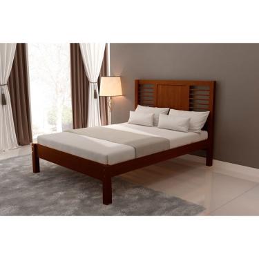 Imagem de Cama Queen Size Nápolis De Madeira Maciça Pinus