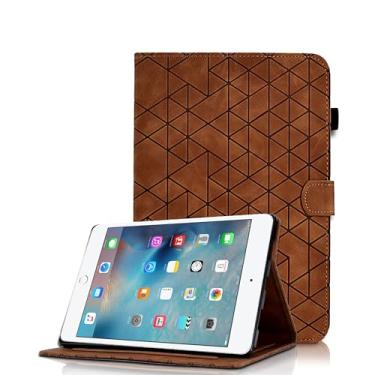 Imagem de Capa para iPad Mini 5 2019/Mini 4 2015 (5ª/4ª geração 7,9 polegadas), capa fólio de couro PU de visualização multiângulo com fecho magnético para iPad Mini 3/2/1, capa para tablet inteligente
