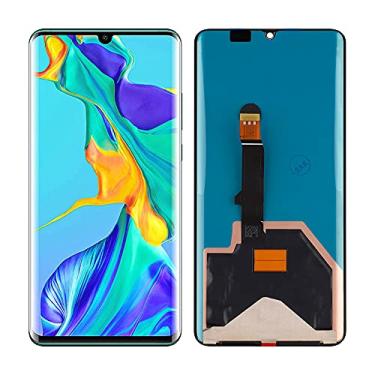 Imagem de Substituição de tela digital TFT LCD compatível com Huawei P30 Pro (preto sem moldura) Tela LCD sensível ao toque digitalizador com ferramentas de reparo - sem impressão digital