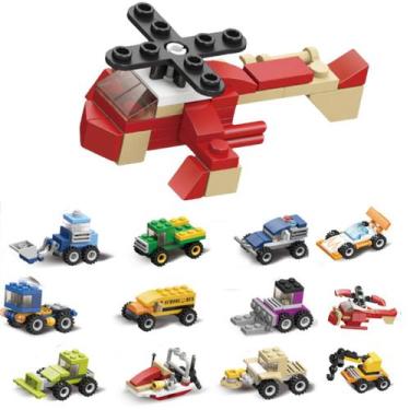 Imagem de Blocos de Montar Cápsula de Carros Sortido - Castela