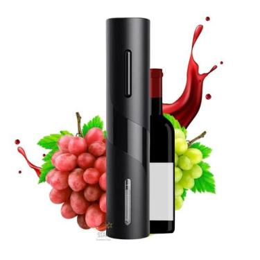 Imagem de Saca Rolhas Abridor Garrafa Vinho Automático Elétrico Pilhas - Star Ca