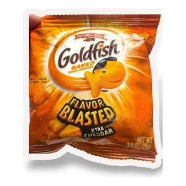 Imagem de Bolacha Goldfish Extra Cheddar 28g - Importado Dos Eua - Pepperidge