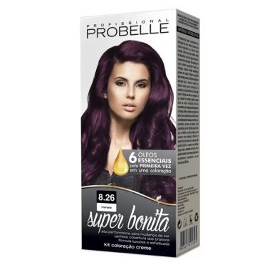 Imagem de Coloração Super Bonita Marsala 8.26 Probelle 50G