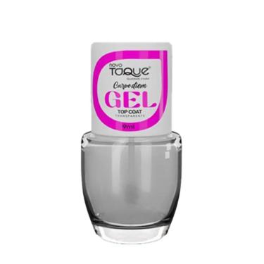 Imagem de Esmalte Top Coat Transparente Novo Toque Gel 9ML