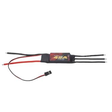 Imagem de RiToEasysports ESC Sem Escova, Controlador de Velocidade Elétrico 45A para Drone 2 4S Lipo Com Proteção contra Superaquecimento de Sobretensão de Sobrecorrente para Quadricóptero de Asa Fixa