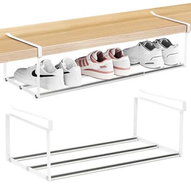 Imagem de awliye Sapateira expansível atualizada de aço inoxidável para armazenamento de sapatos