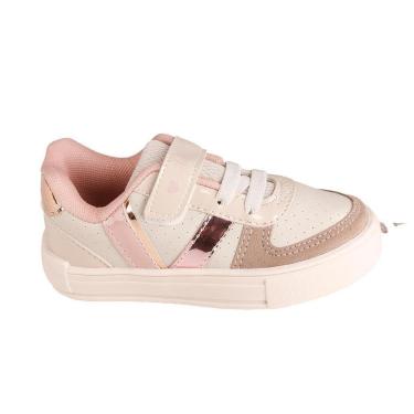 Imagem de Tênis Casual Infantil Em Velcro  Feminino Jet Kids 30086 Bb-Feminino