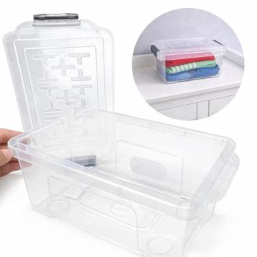 Imagem de Caixa Organizadora Container 4,25 Litros Plástico Multiuso - São Berna