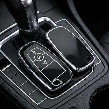 Imagem de Capa protetora para chaves de TPU, serve para Ford S-Max/F150 MK4/Focus/Mustang/Ecosport/Fusion/Edge/Explorer/Lincoln MKC/MKX/MKZ, acessórios para chaves automotivas