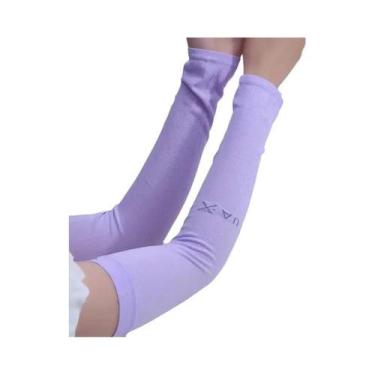 Imagem de Mangas De Proteção Solar Camufladas Para Braços, Luvas Longas De Dedos