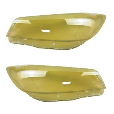 Imagem de Compatível com kia sorento 2015 2016 2017 frente carro farol luz habitação caso abajur transparente escudo da lâmpada farol lente capa gergre(A pair)