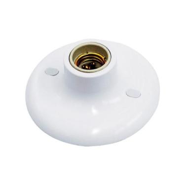 Imagem de Plafon Taschibra Porcelana Redondo E27 Bivolt