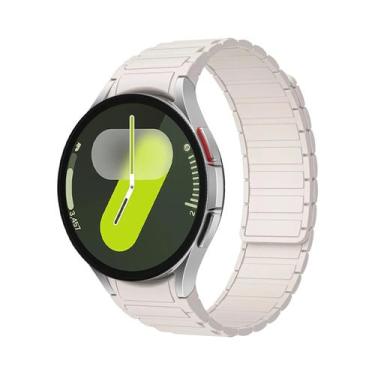 Imagem de Pulseira Magnética De Silicone De 20mm Para Samsung Galaxy Watch 7 Cla