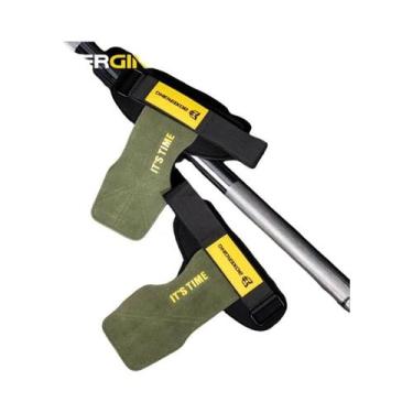 Imagem de Luvas De Academia Em Couro Antiderrapante, Almofadas Para Levantamento