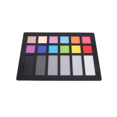 Imagem de Diyeeni Gráficos de Calibração de Cores, Cartão de Correção de Cores da Câmera para Foto e Vídeo - 12 de Espectro e 6 Painéis Em Escala de Cinza, Com Bolsa de Armazenamento,