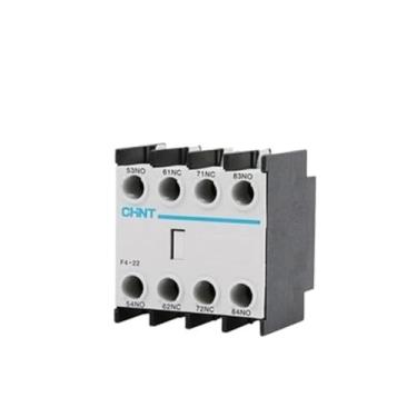 Imagem de Blocos auxiliares de contator F4 AC F4-02 F4-22 F4-11 F4-13 Contator CJX2 2N/O+2N/C F4-20 F4-40 F4-04 F4-31(2NO2NC)