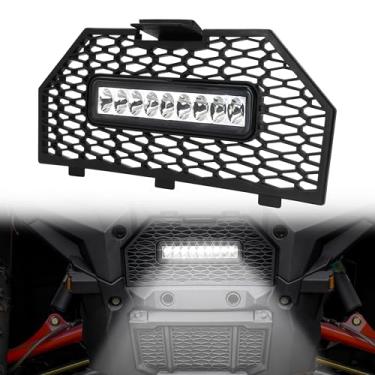 Imagem de KEWISAUTO Grade de malha frontal com barra de luz LED para acessórios Polaris Sportsman XP 1000 850 SP 850 ACE 900 2017-2025