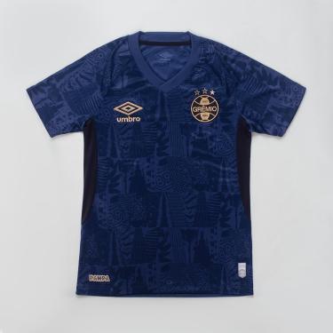 Imagem de Camisa Feminina Umbro Grêmio Of.3 2025 (Torcedora)-Feminino