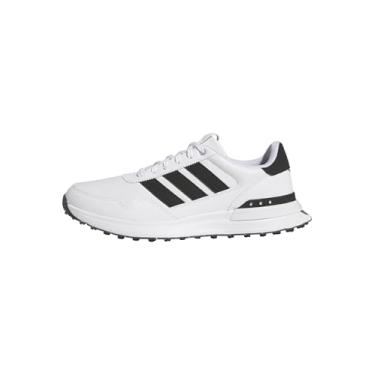 Imagem de adidas Tênis masculino de golfe, Ftwr Branco/Core Black/Ftwr Branco, 39