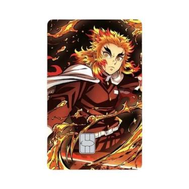 Imagem de Adesivos De PVC Para Cartão De Crédito Anime DIY Nezuko Tanjirou Tomio