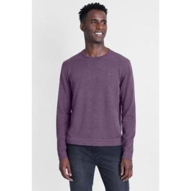 Imagem de Tricot Aramis Manga Longa Gola Careca Lilas-Masculino