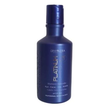 Imagem de Shampoo Platinum matizador - 300ml - Grankéra Profissional, 300g