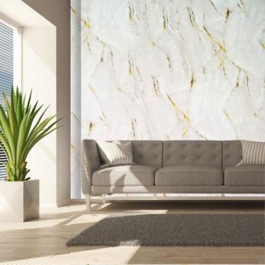 Imagem de Papel de Parede Adesivo Autocolante Decorativo Mármore Texturizado 10 