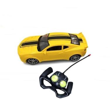 Imagem de Carrinho Controle Remoto Camaro Speed Amarelo 25cm - Futuro Kids