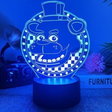 Imagem de Controle remoto Night Light Teddy Bear 3D Touch USB C - taiyuanketanma