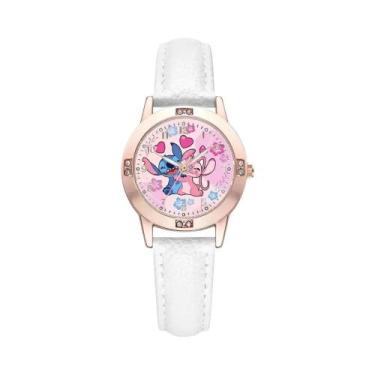 Imagem de Relógio De Quartzo Com Diamantes Lilo & Stitch Para Mulheres, Presente