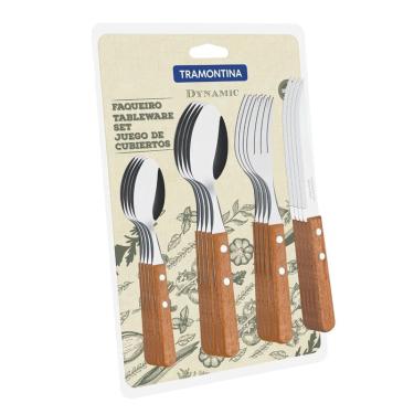 Imagem de Conjunto Talheres Inox 16 Peças Dynamic Tramontina 22399/003
