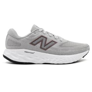 Imagem de Tênis New Balance Fresh Foam X Evoz V4 Masculino, 41, Cinza, Marrom