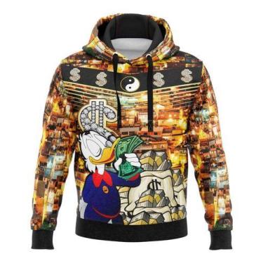 Imagem de Blusa De Frio Moletom Tio Patinhas Chefão Notas100 Quebrada Favelado, 