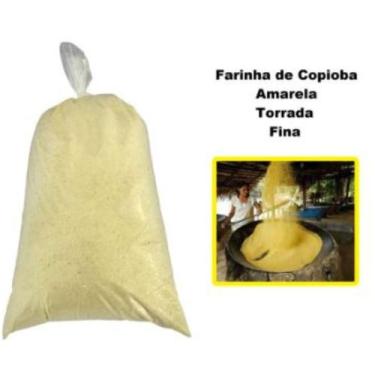 Imagem de Farinha Mandioca Torrada Fina Manual Interior Bahia Copioba 1kg Sem Gl