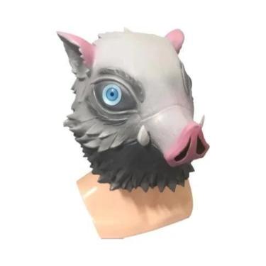 Imagem de Fantasia De Cosplay Inosuke Para Adultos, Máscara De Javali, Estilo Ja