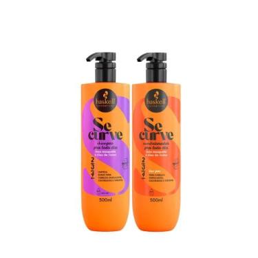 Imagem de Kit Haskell Se Curve Shampoo 500ml + Condicionador 500ml  Hidratação, 