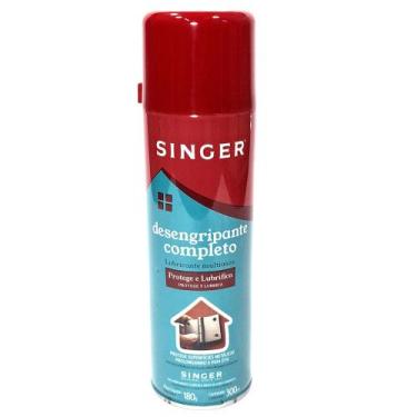 Imagem de Óleo Singer Spray Desengripante Frasco 300ML Para Lubrificar e Soltar 