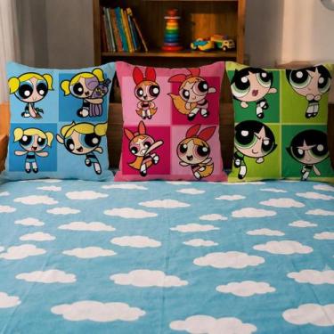 Imagem de Trio de capas de almofada meninas super poderosas - ARTE COM PIMENTA