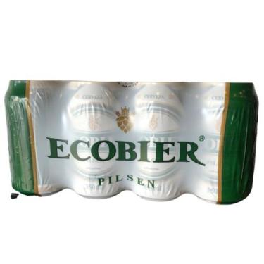 Imagem de Cerveja Ecobier Pilsen c/12 latas 350ml