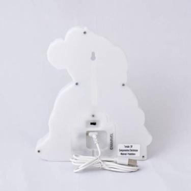 Imagem de Luminária LED Shape Incrível Hulk USB Marvel